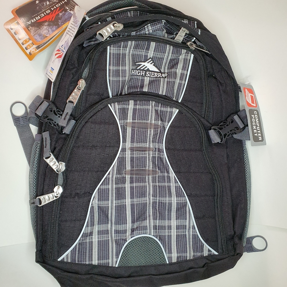High Sierra Swerve Laptop Backpack NWT